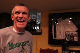 <p>Beloved Beverly boxing coach Martin McGarry once trained with Muhammed Ali, who once told him "Never let your opponent know you're hurt."</p>
