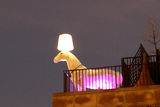 <p>River North&rsquo;s unofficial horsey night light glows high above 215 W. Chicago Ave. at Lightology.&nbsp; It&rsquo;s a joint where you can buy fancy imported lamps&nbsp; &mdash; and in a pinch get <a href=