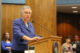 Cook County Board President Toni Preckwinkle