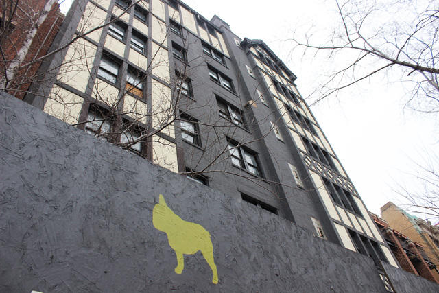 <p>The FLATS Chicago building at 5718 N. Winthrop Ave. in Edgewater is under renovation.</p>
