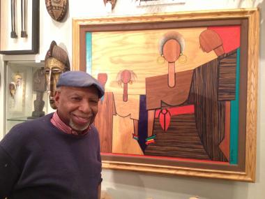 Lawrence Calvin D'Antignac, the founder and owner of the Woodshop Art Gallery in Chatham, is opening a satellite gallery in Bronzeville in February at the St. Thomas Parish House.