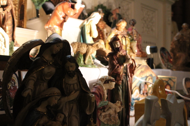 <p>In addition to a set of relics recently acquired by Holy Family Catholic church, a collection of nativities from around the world will also be on display through the Christmas season.</p>
