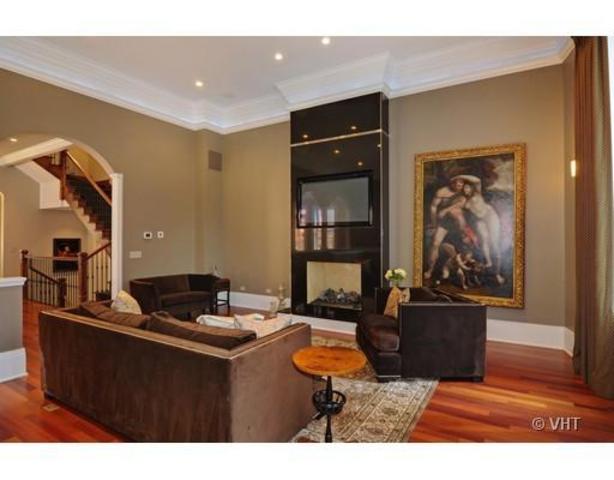 <p>Cozy up near one of the home's six fireplaces.</p>
