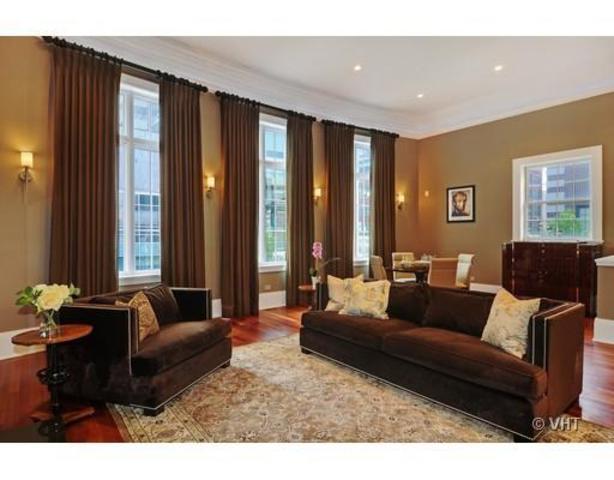 <p>Cozy up near one of the home's six fireplaces.</p>
