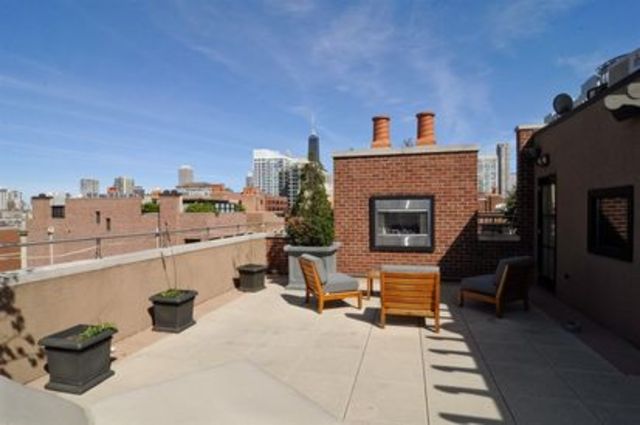 <p>The house's two roofs allow for 4,500 square feet of outdoor deck space, realtor Ginger Menne told DNAinfo.com Chicago.</p>
