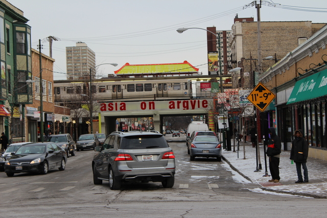 <p>Ald. Harry Osterman (48th) said the Asia on Argyle sign is one of the first steps toward an Argyle Streetscape.</p>
