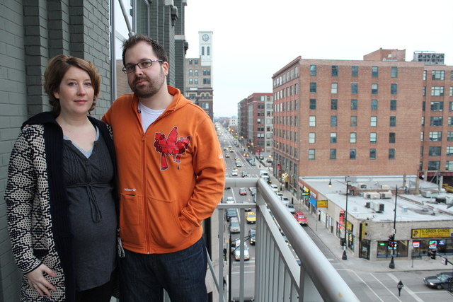 <p>Greektown couple is fed up with the rowdy late- night crowds, which they say are attracted to the area by the restaurants that don't close till 5 a.m. just below their condo.</p>
