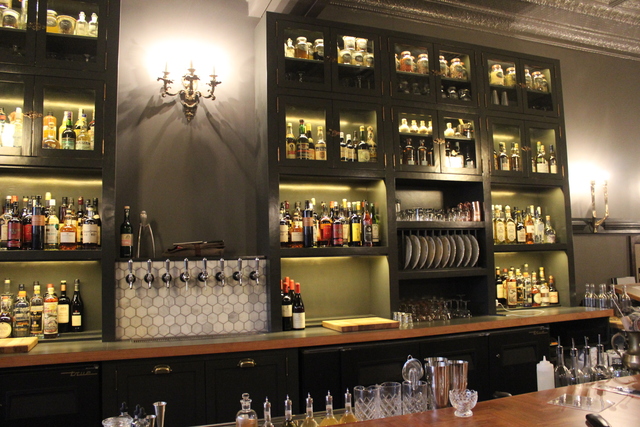<p>Interior of new high-end cocktail bar, Billy Sunday.</p>
