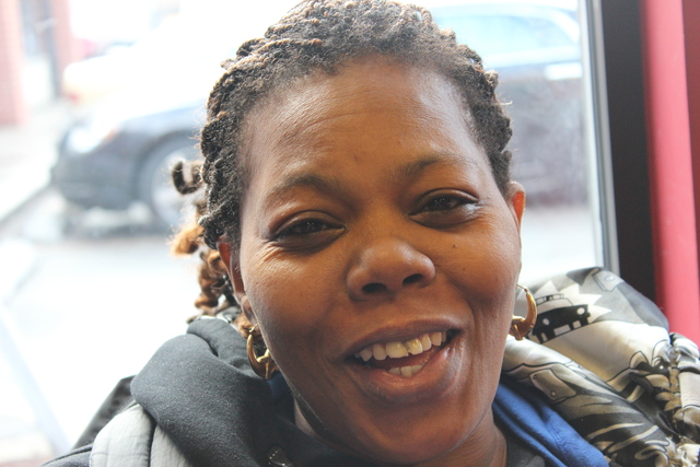Jacqueline Slater, 46, previously worked at a nursing home but now wants to become a certified nurse assistant.<br />
<br />
"I am a people person," she said.