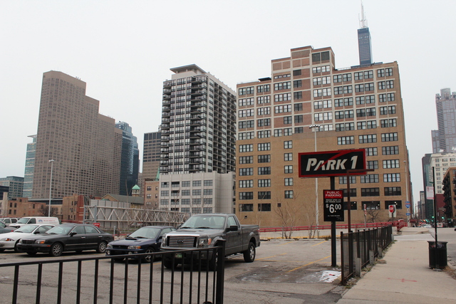 <p>Greektown resident Benjamin Parks said he witnessed a shooting near this parking lot at 762 W. Jackson via his window on Dec. 30. He said by the time police arrived, the shooter had fled.</p>

