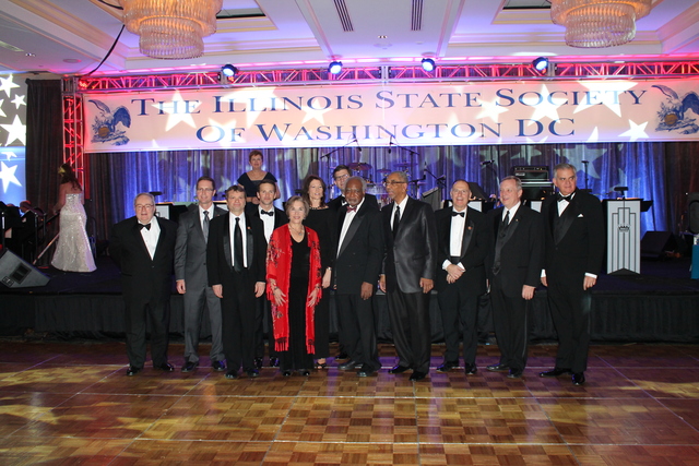 <p>The Illinois Congressional delegation attends the Illinois Inaugural Ball Saturday.</p>
