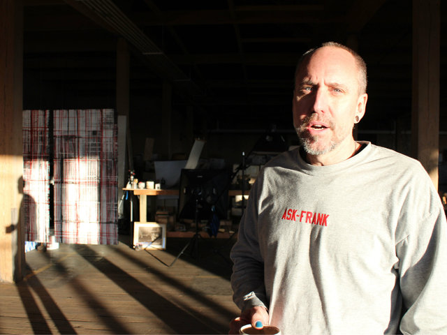 <p>Master potter Jay Strommen at his studio space in the Bridgeport Art Center.</p>

