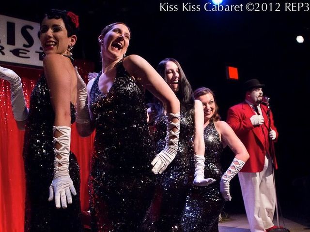 <p>Kiss Kiss Cabaret celebrates its 100th show Friday night at the Greenhouse Theater.</p>
