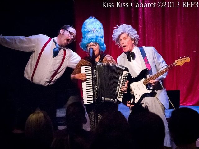 <p>Kiss Kiss Cabaret celebrates its 100th show Friday night at the Greenhouse Theater.</p>
