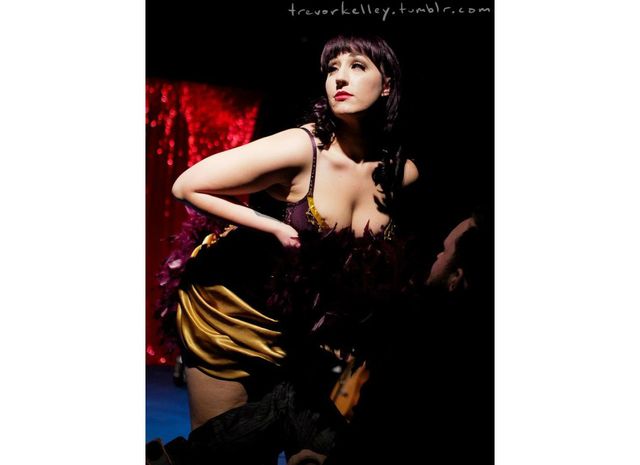 <p>Kiss Kiss Cabaret celebrates its 100th show Friday night at the Greenhouse Theater.</p>
