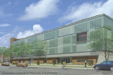Col. James Pritzker wants to build a four-story parking facility where a Buddhist meditation center now sits.