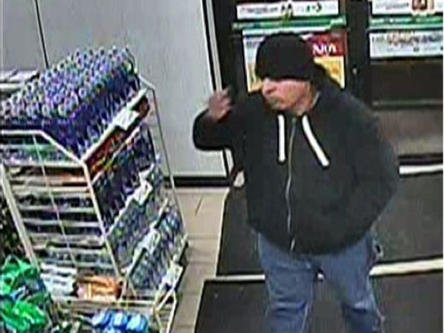 <p>Police issued photos of the alleged armed robber who has hit 11 businesses on the North and West Sides since mid-January.</p>
