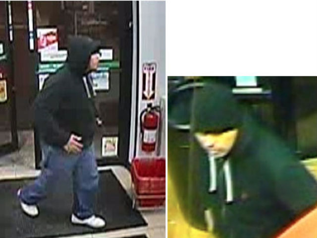 <p>Police issued photos of the alleged armed robber who has hit 11 businesses on the North and West Sides since mid-January.</p>
