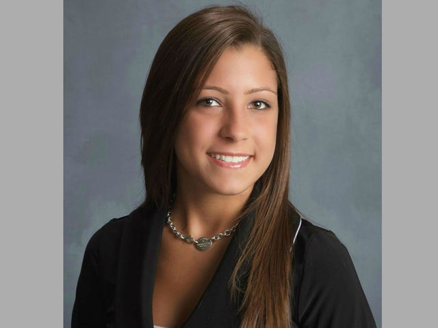 <p>Danielle Pisterzi, 21, was killed in a car crash Feb. 9 along the Tri-State Tollway, officials said. She graduated from Resurrection High School 2009 and is shown here in her senior portrait.</p>
