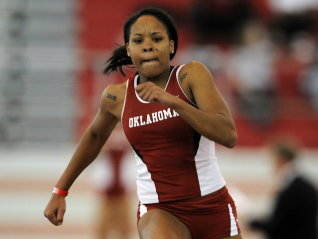 <p>Dominique Jacobs was the NJCAA indoor national champion in the triple jump and long jump at South Plains College in Texas before a stellar career at the University of Oklahoma.</p>
