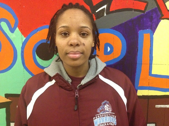 <p>Perspectives Charter Schools girls track coach Dominique Jacobs overcame several obstacles growing up to earn associate's, bachelor's and master's degrees.</p>
