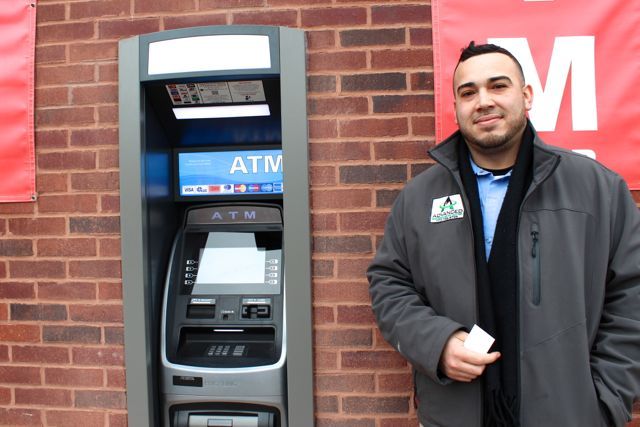 <p>Erik Sierra, 30, an exterminator for a pest control company, said that he would not use the new 24-hour ATM at 1704 N. Milwaukee Ave. after the shops in the strip mall are closed.</p>
