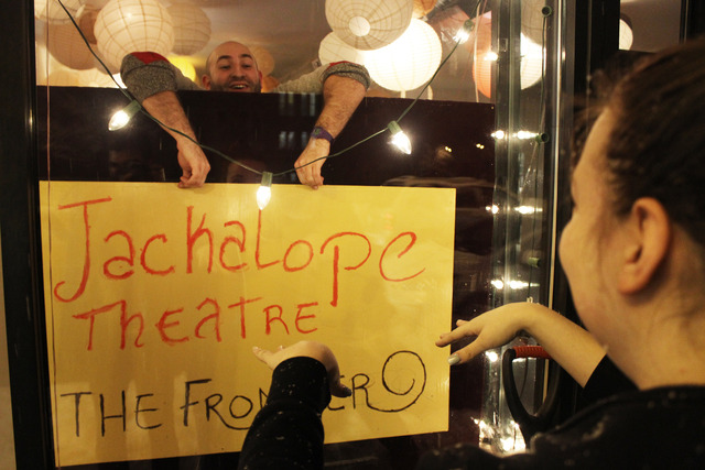 <p>The Jackalope Theatre Company held a space warming party after moving into a storefront on Thorndale Avenue.</p>
