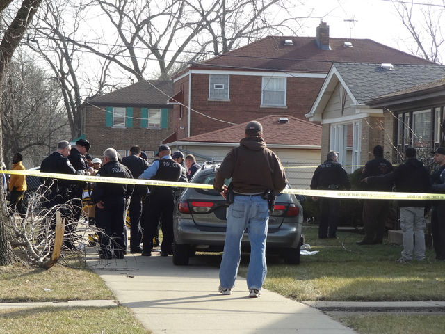 <p>A man was shot in the stomach about 2:30 p.m. Wednesday in the 9500 block of South Clyde Avenue, police said.</p>
