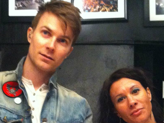 <p>Matt & Kim</p>
