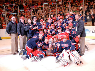 <p>A ticket stub for Saturday's St. Rita-Fenwick outdoor hockey game at Soldier Field.</p>