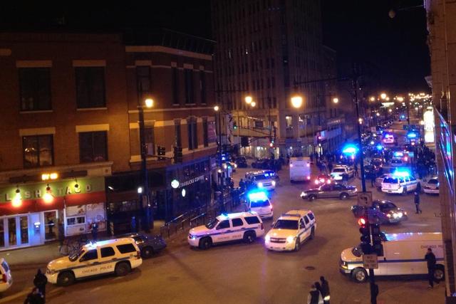 <p>Police chased a man they say is suspected of armed robbery in the Wicker Park neighborhood, where the SUV the suspect was driving crashed into a parked car just north of the Milwaukee-North-Damen intersection.&nbsp;</p>
