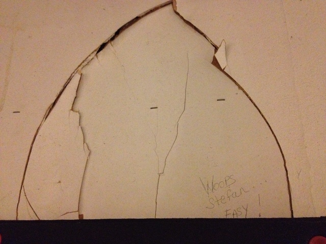<p>The Windy City Rollers organization practices in a secret location in Humboldt Park. Cement walls are precariously close to the track, and players routinely create holes by going into the wall.</p>
