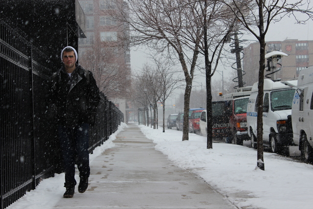 <p>Flights were cancelled and a number of schools were closed in anticipation of the snowstorm.</p>
