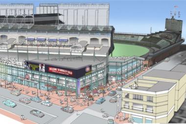The Cubs released renderings on April 30 of the proposed video screen in left field, the hotel across the street and other changes in the neighborhood around Wrigley Field.