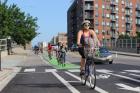 City Opens Protected Bike Lanes On Stretch of Milwaukee Avenue