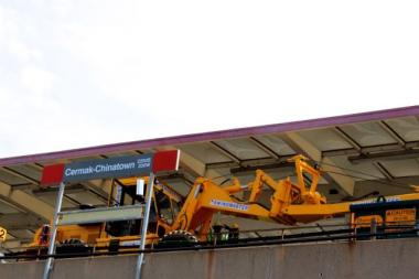 From railroad ties to bikes left behind, DNAinfo.com Chicago rounded up some interesting facts about the Red Line revamp.