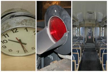 The pieces are being sold in an online auction.
