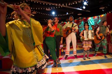 Staged by The Hypocrites theater company, this reimagined version of "The Mikado" has a handful of shows left before it leaves the Steppenwolf Garage Sunday. Tickets are $50.