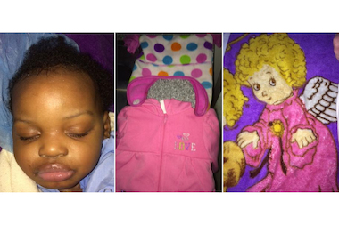 Police are looking for the parents of a baby girl found alone in the vestibule of an Auburn Gresham apartment building Friday night.