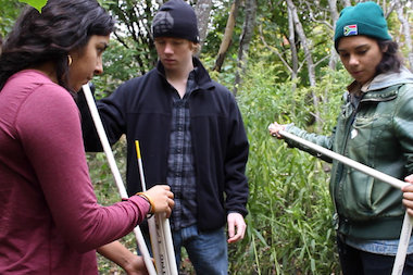 Students at DePaul University exlpore the relatively new field of soundscape ecology along the city's lakefront in Chicago Wildsounds.