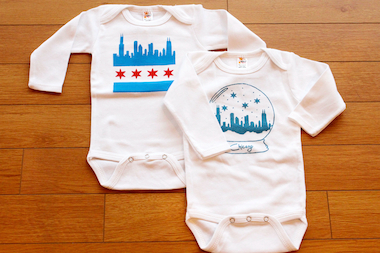 Belle Up's new location at 1915 W. 103rd St. in Beverly stocks mostly maternity and women's clothing. However, the boutique still carries a few baby items including Chicago-inspired onsies featuring the city skyline.