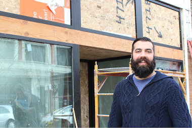 Merz owner Anthony Qaiyum is preparing to open men's shaving shop Q Brothers next door to its big sibling. Demonstrating real commitment to his job, Qaiyum has grown out his beard in order to test products he'll be selling at the store.