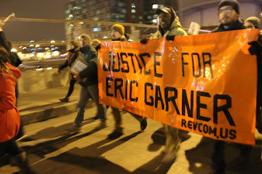 Hundreds Protest Death of Eric Garner at Hands of NYC Cop (PHOTOS)