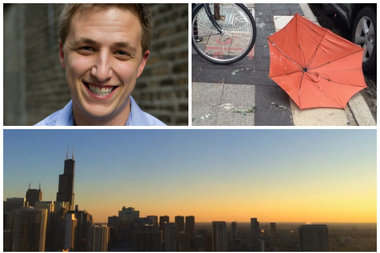 Justin Harenchar, 24, puts together stunning videos of Chicago each month, combining 3-second daily video shots of architecture, strangers and friends in the city.