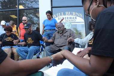  Activists said they were becoming more emotional but thinking clearer now that they hadn't eaten for five days in a campaign to force a decision on Dyett High School by CPS. 