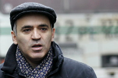 Garry Kasparov has a new book about his views that Vladimir Putin is a threat to democracy.