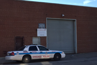 A man found what might be human remains in a South Side warehouse on Monday, police said.