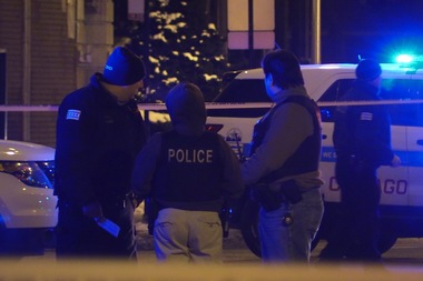 One man was shot by Roosevelt Road, while the other was shot by Jackson Street, police said.