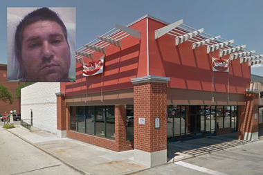 Reese Hartstirn (inset) was charged with felony counts of aggravated kidnapping and aggravated battery of a child for allegedly attacking an 8-year-old girl at Jason's Deli at 1258 S. Canal St.