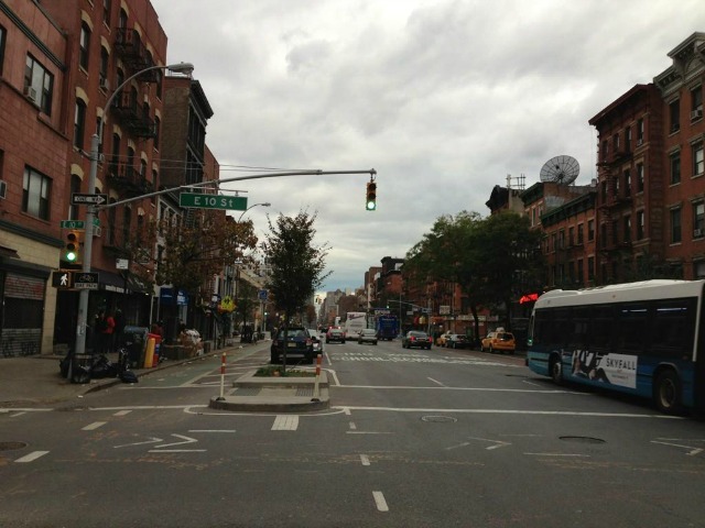 <p>Power returned to 10th Street and First Avenue Nov. 2, 2012.</p>
